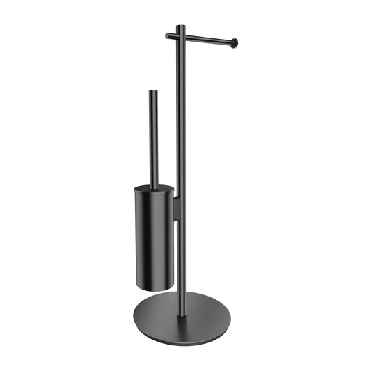 Klósettrúllustandur með Bursta (Frístandandi) Anthracite