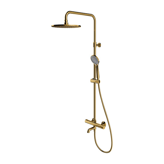 Gold brushed- Sturta/Baðtæki - Y Collection