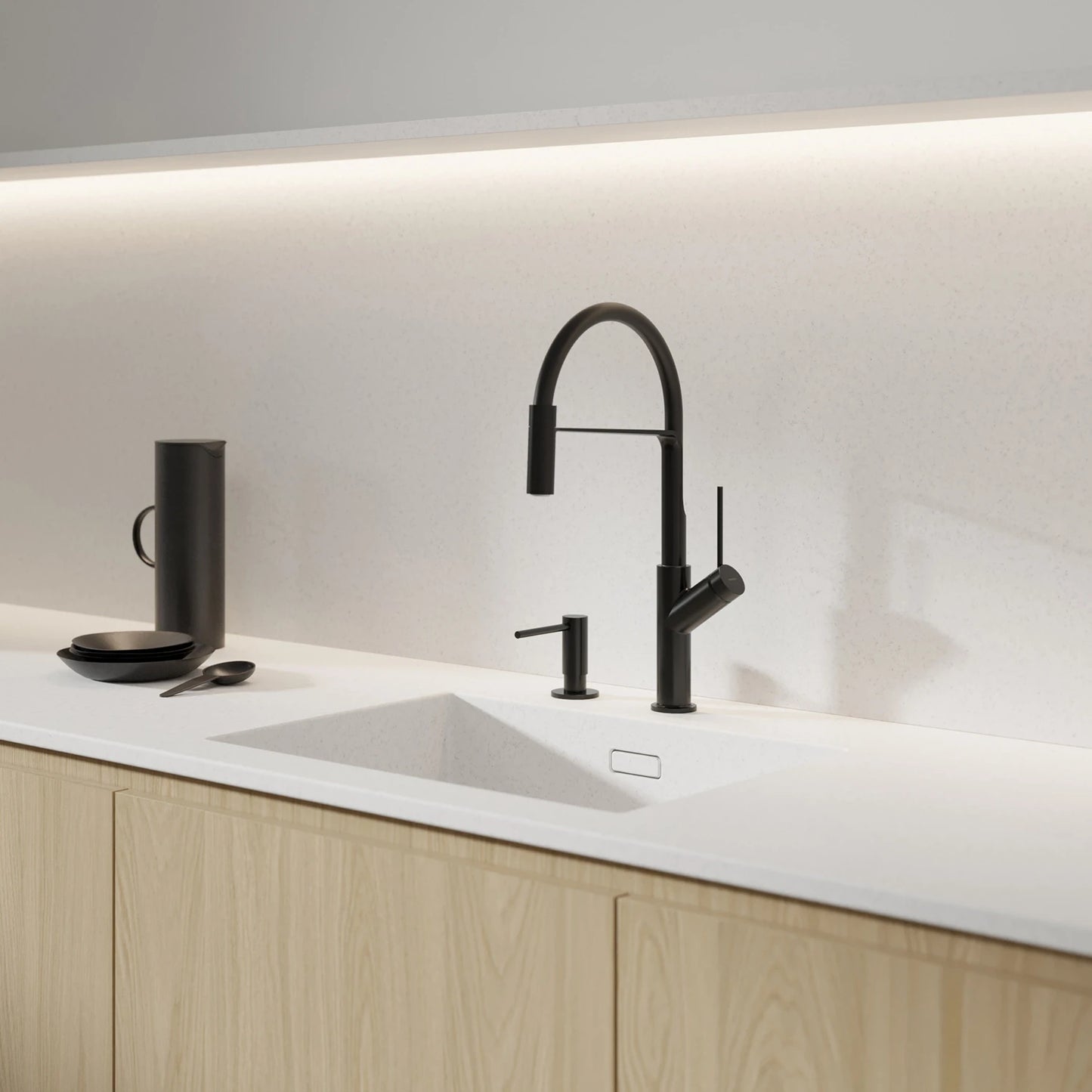 VITA | eldhúsblöndunartæki með útdraganlegu stút