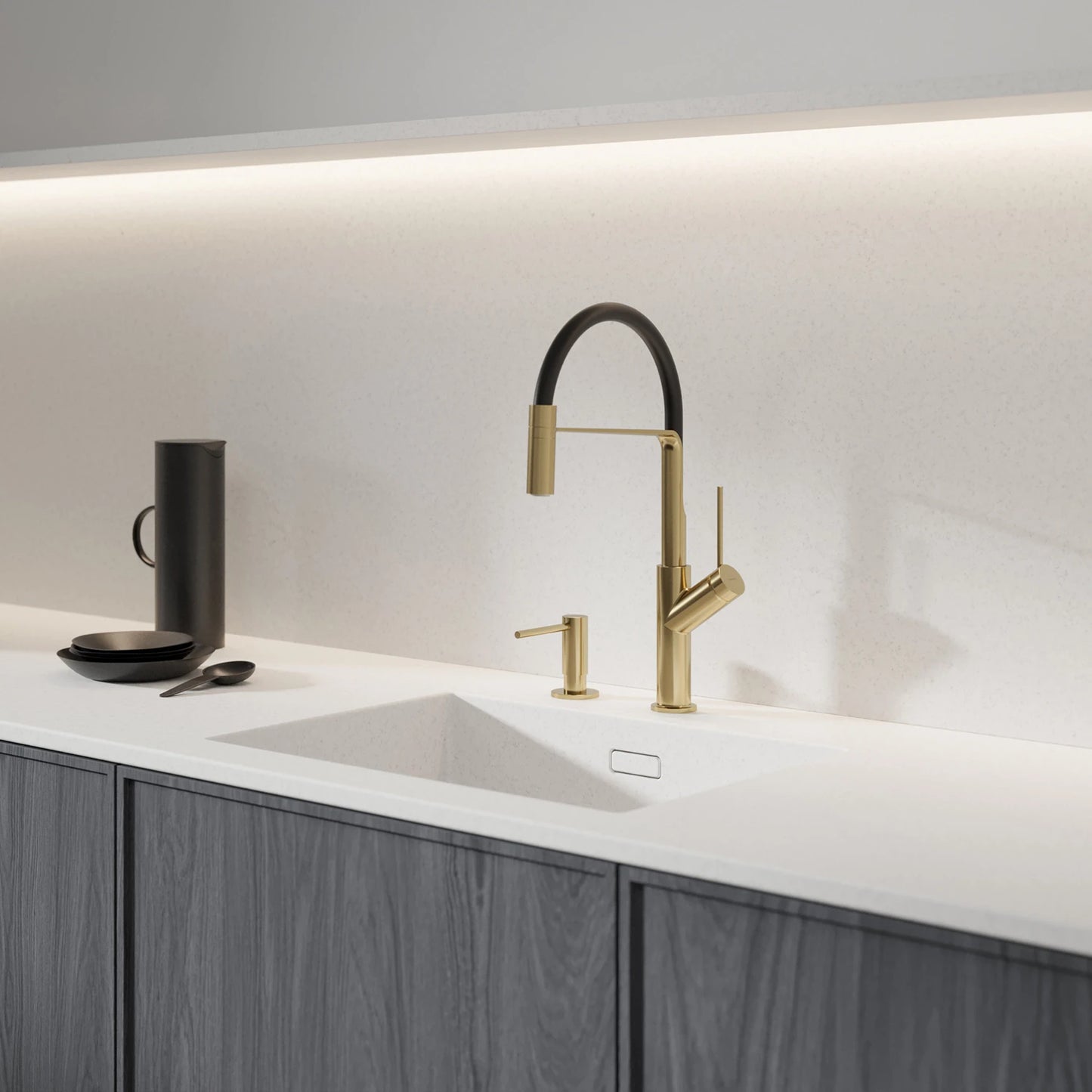 VITA | eldhúsblöndunartæki með útdraganlegu stút