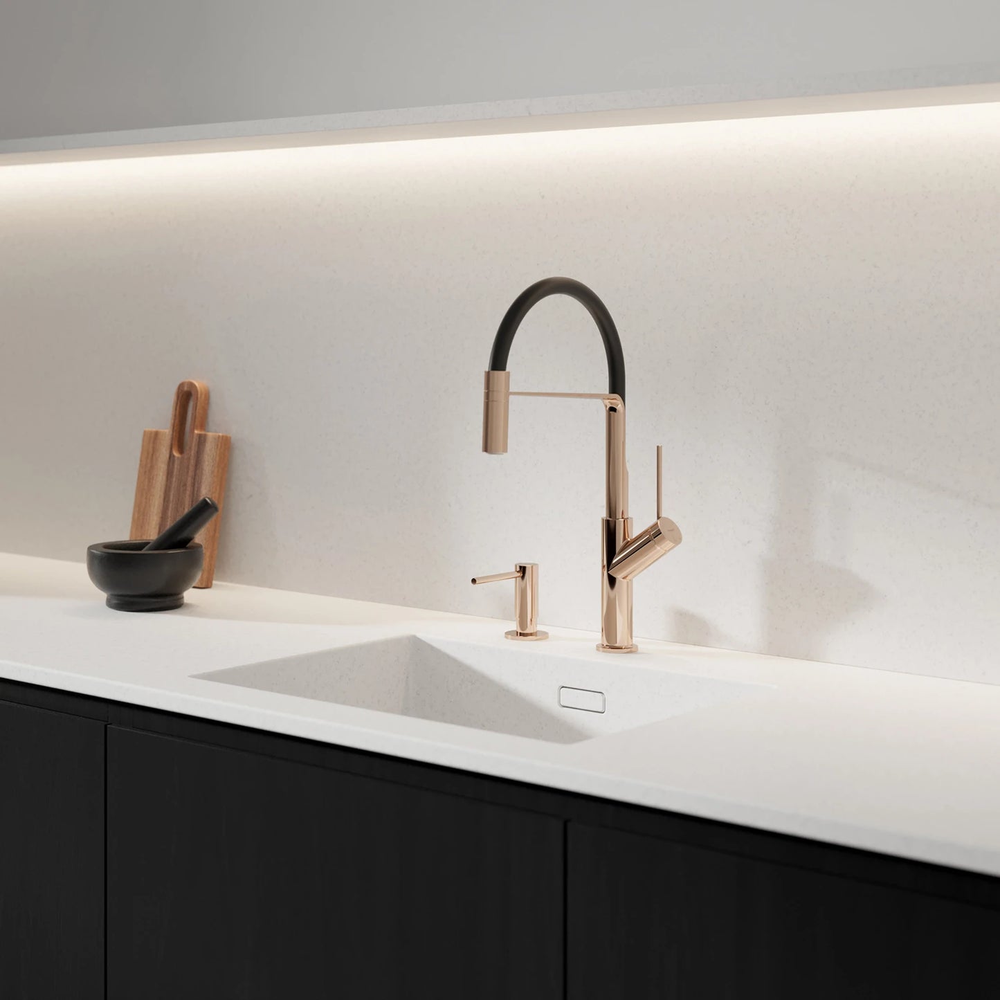 VITA | eldhúsblöndunartæki með útdraganlegu stút