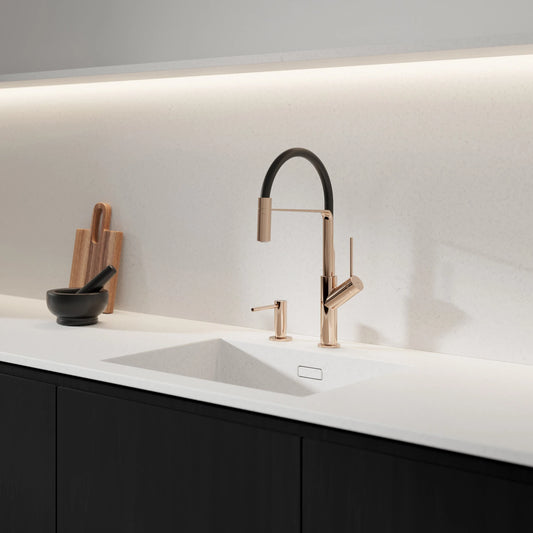 VITA | eldhúsblöndunartæki með útdraganlegu stút