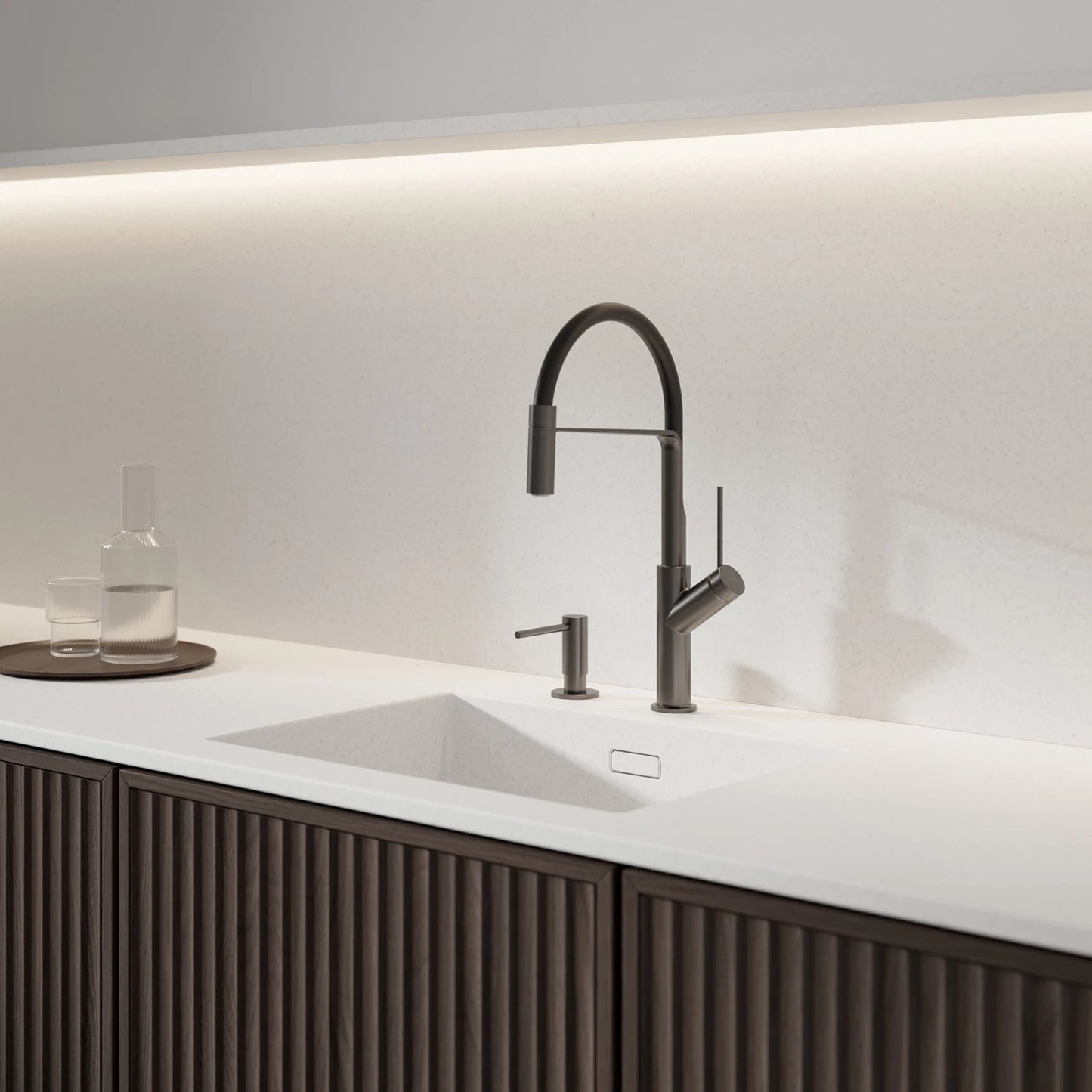 VITA | eldhúsblöndunartæki með útdraganlegu stút