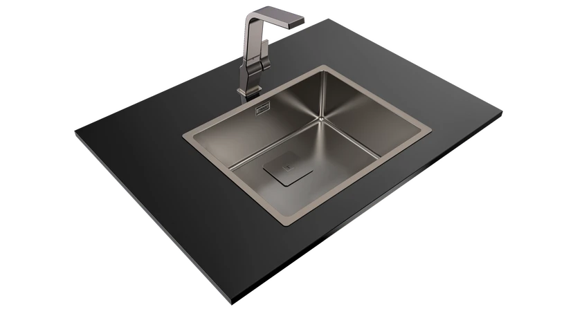 Titanium 50.40 Eldhúsvaskur